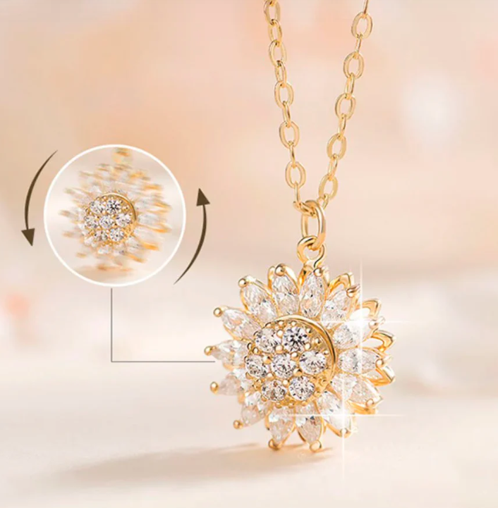 Collar De Margarita Dorado